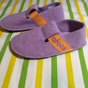 CROCS Lavender and Tangerine Footwear